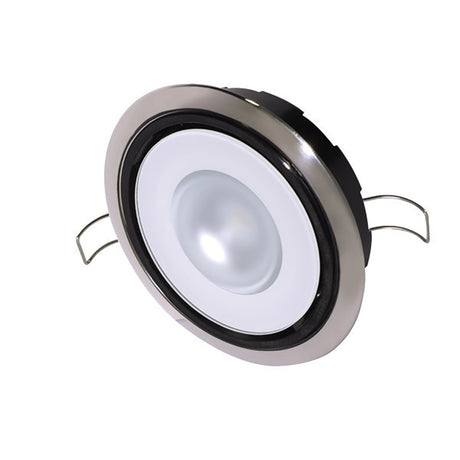 Lumitec Mirage Positionable Down Light  Spectrum RGBW Dimming  Polished Bezel