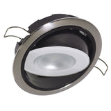 Lumitec Mirage Positionable Down Light  Spectrum RGBW Dimming  Polished Bezel