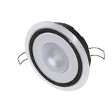 Lumitec Mirage Positionable Down Light  Spectrum RGBW Dimming  White Bezel
