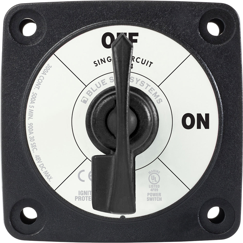Blue Sea 6004200 Single Circuit ONOFF wLocking Key  Black