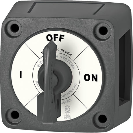 Blue Sea 6004200 Single Circuit ONOFF wLocking Key  Black