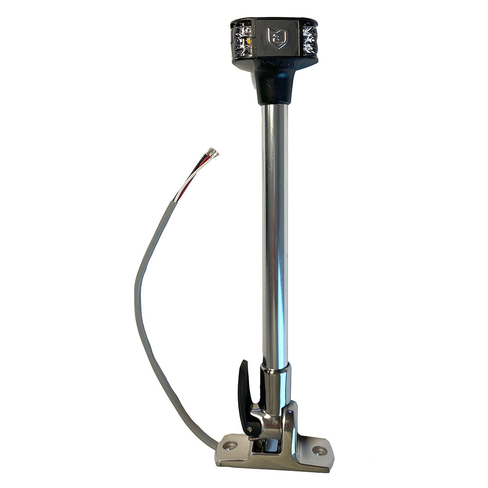 Attwood LightArmor FoldDown AnchorMasthead Light  12  12V