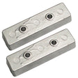 Tecnoseal TECBNT Bennett Trim Tab Anode  Zinc  Pair