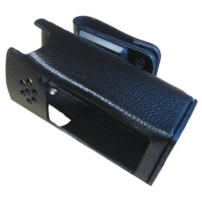 Standard Horizon Leather Case wSwivel Belt Clip fHX400 Handheld VHF