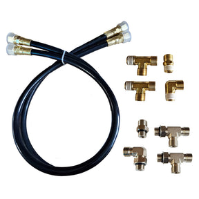 Octopus 30 Hose  Fitting Kit Including Orb  NPT Helm Fittings