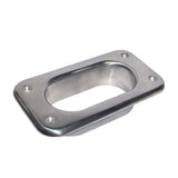 Whitecap Hawse Pipe  316 Stainless Steel  4 x 2