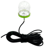 Hydro Glow SF100G 100W120VAC Underwater Dock Light  Green Anchored To Bottom
