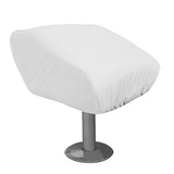 Taylor Made Folding Pedestal Boat Seat Cover  Vinyl White