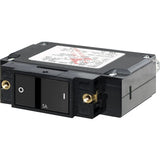Blue Sea 7540 CSeries Flat Rocker Circuit Breaker  Single Pole  5A