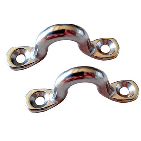 Taylor Made Eye Strap Chrome Zamak  Pair