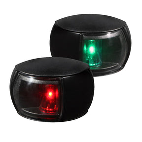 Hella Marine NaviLED Port  Starboard Pair  2nm  Clear LensBlack Housing
