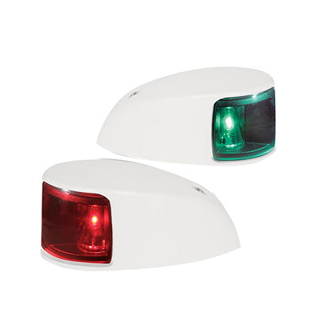 Hella Marine NaviLED Deck Mount Port  Starboard Pair  2nm  Colored LensWhite Housing
