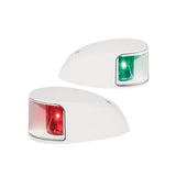 Hella Marine NaviLED Deck Mount Port  Starboard Pair  2nm  Clear LensWhite Housing