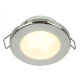 Hella Marine EuroLED 75 3 Round Spring Mount Down Light  Warm White LED  Stainless Steel Rim  24V