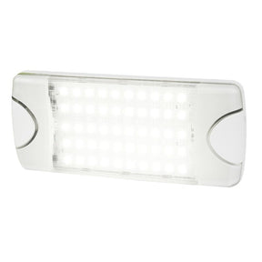 Hella Marine DuraLED 50 Low Profile InteriorExterior Lamp  White LED Spreader Beam