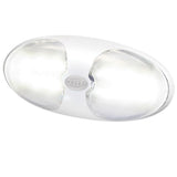 Hella Marine DuraLED 12 InteriorExterior Lamp  White LED  White Housing