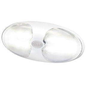 Hella Marine DuraLED 12 InteriorExterior Lamp wSwitch  White LED  White Housing
