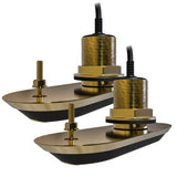 Raymarine RV220 RealVision 3D Bronze ThruHull Transducer Pair Pack  20  8M Cable  YCable