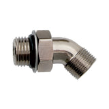 Uflex 45 Adjustable Fitting fBack of UP Series Helms ORB 6 to 38 COMP
