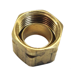 Uflex Brass Compression Nut wSleeve 61CA6