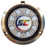ShadowCaster SCR24 Bronze Underwater Light  24 LEDs  Full Color Changing