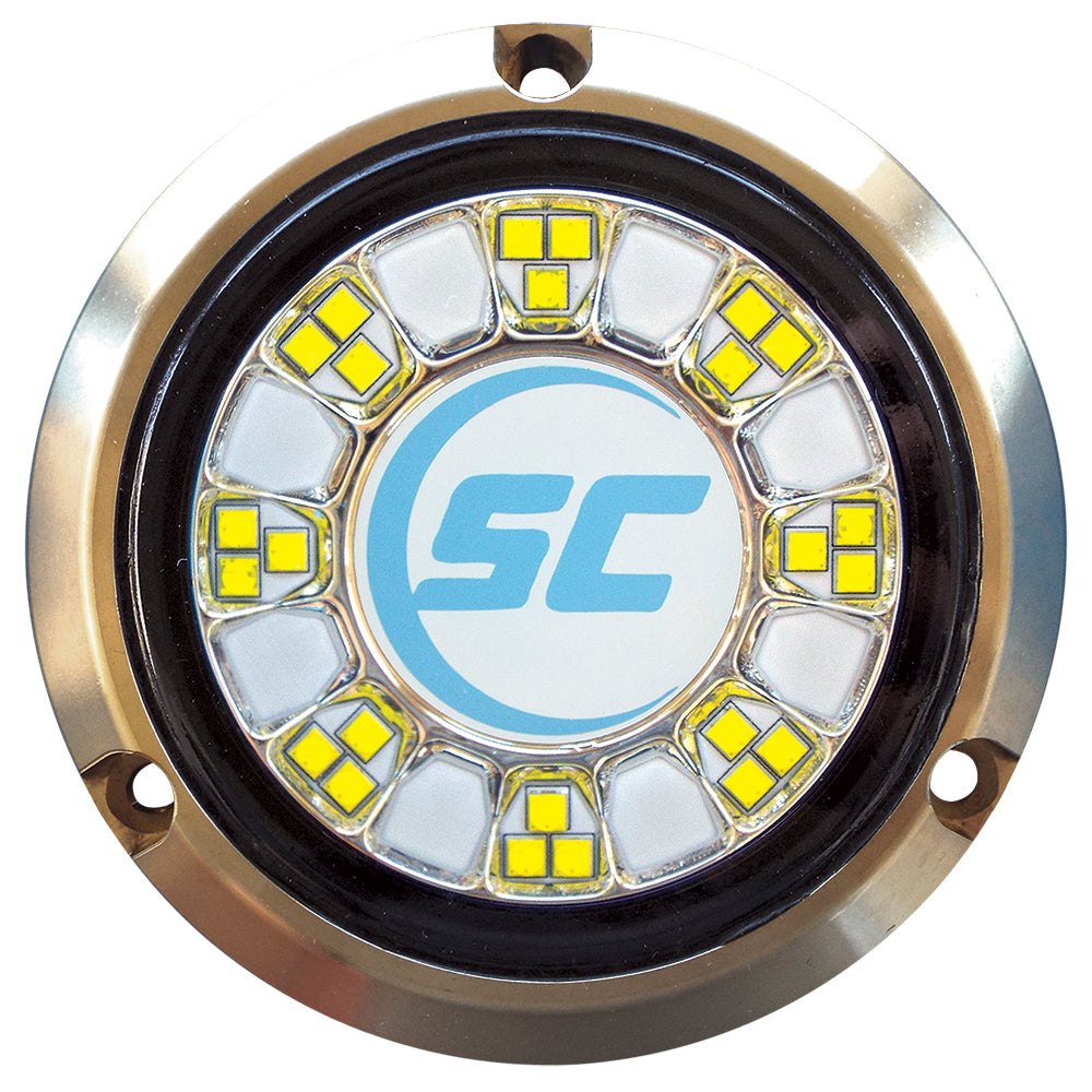 ShadowCaster SCR24 Bronze Underwater Light  24 LEDs  Bimini BlueGreat White