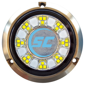 ShadowCaster SCR24 Bronze Underwater Light  24 LEDs  Bimini Blue