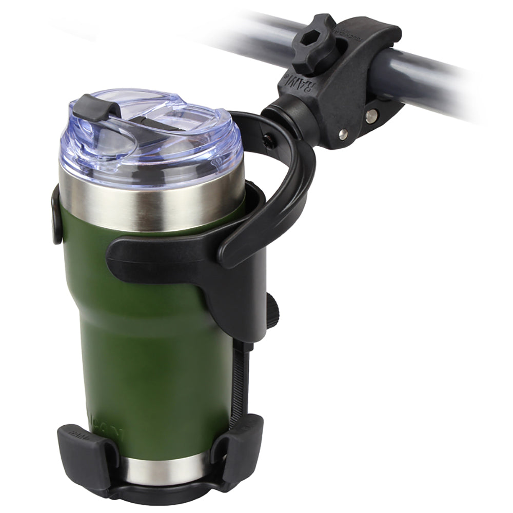 RAM Mount Level Cup XL wSmall ToughClaw