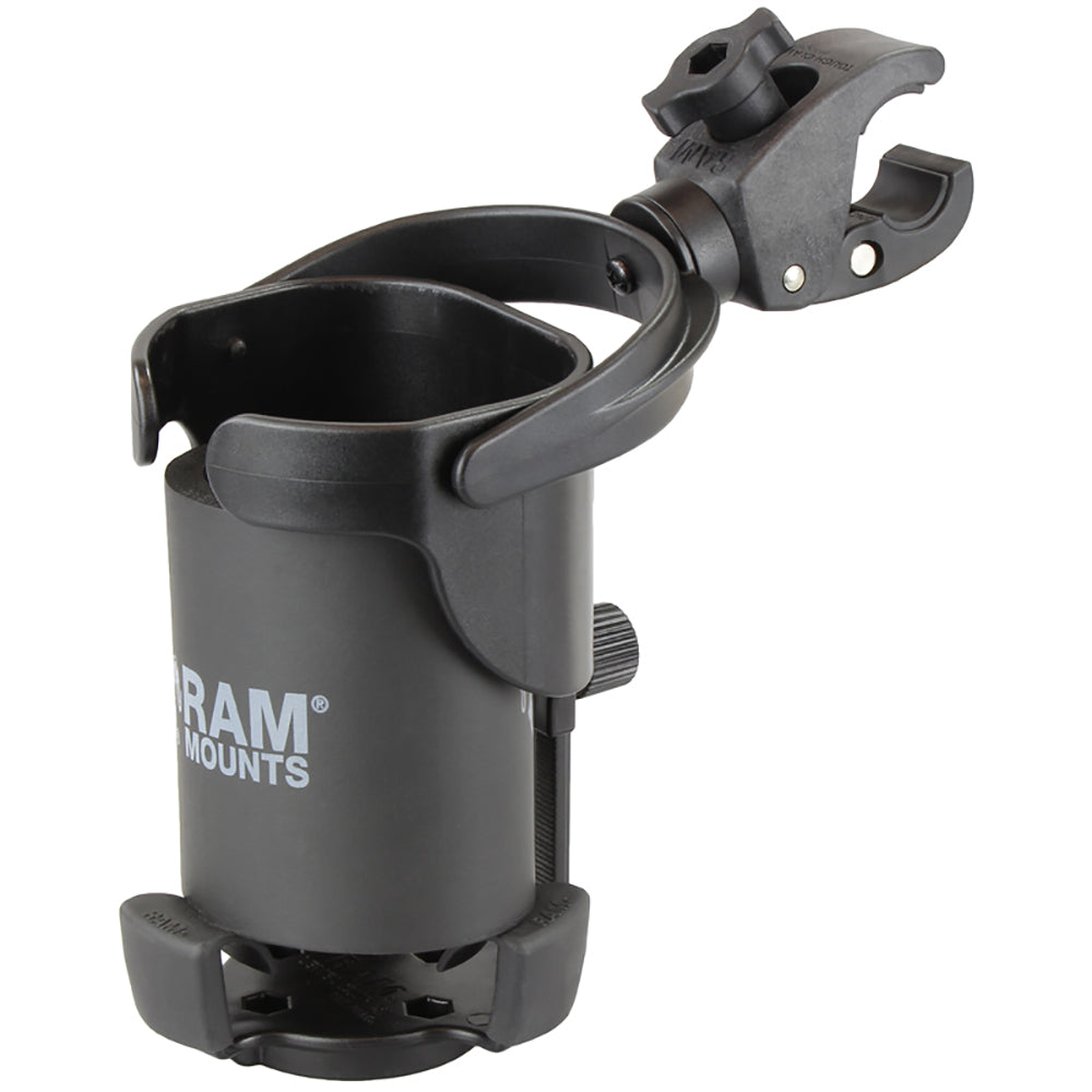 RAM Mount Level Cup XL wSmall ToughClaw