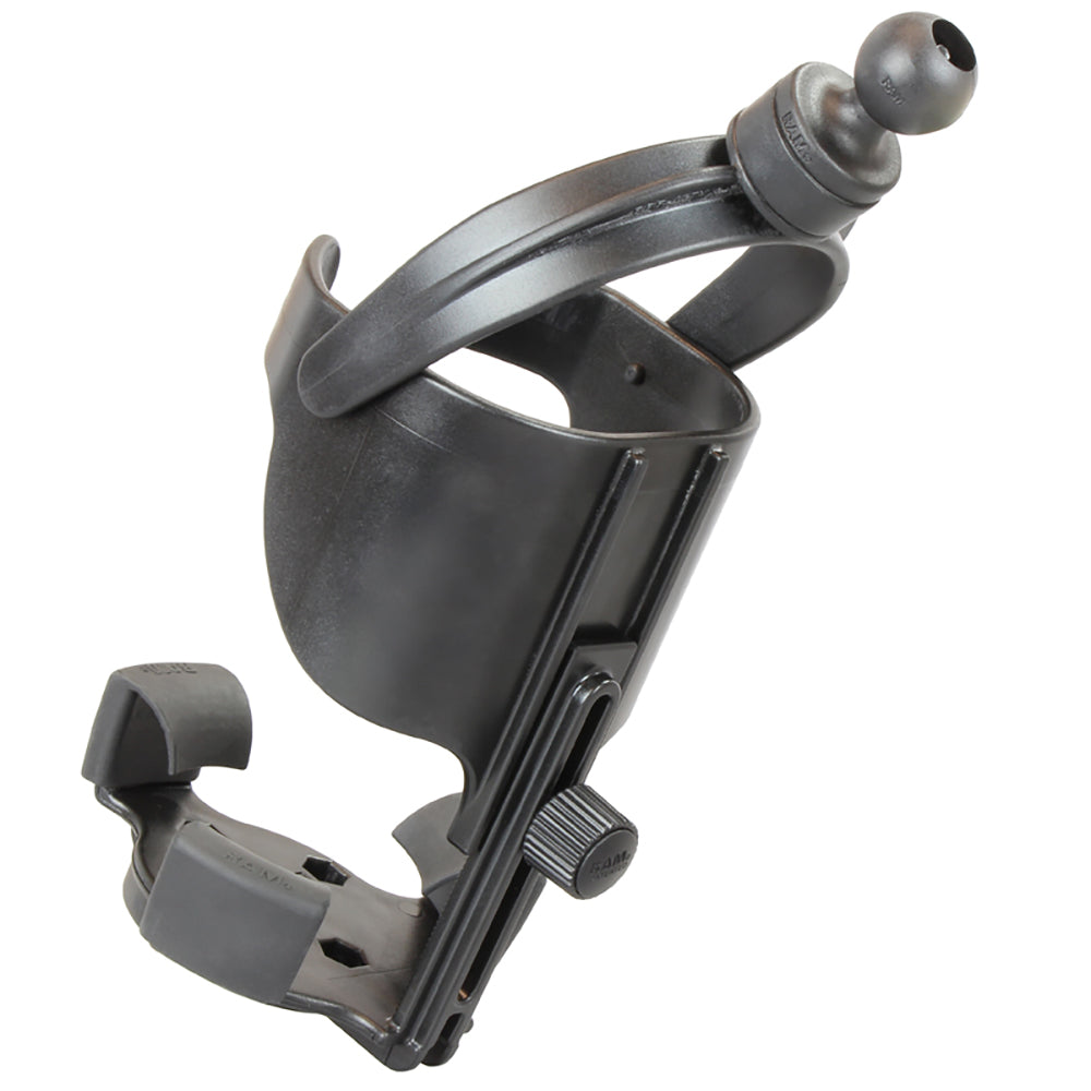 RAM Mount Level Cup XL wLong Double Socket Arm