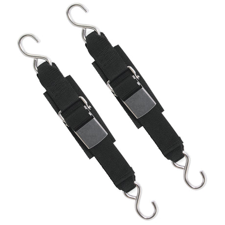 BoatBuckle Stainless Steel KwikLok Transom TieDowns
