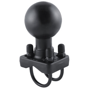 RAM Mount Double UBolt Base wD Size 225 Ball for Rails from 1 to 125 in Diameter