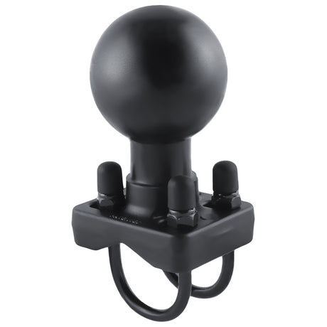 RAM Mount Double UBolt Base wD Size 225 Ball for Rails from 1 to 125 in Diameter
