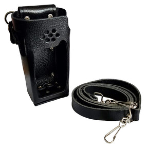 Standard Horizon Leather Case wBelt Loop  Shoulder Strap