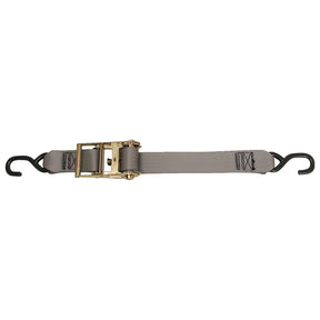 CargoBuckle Multipurpose Ratchet Strap TieDown wSHooks  2 x 15