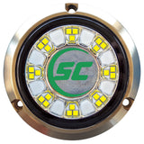 ShadowCaster SCR24 Bronze Underwater Light  24 LEDs  Aqua Green