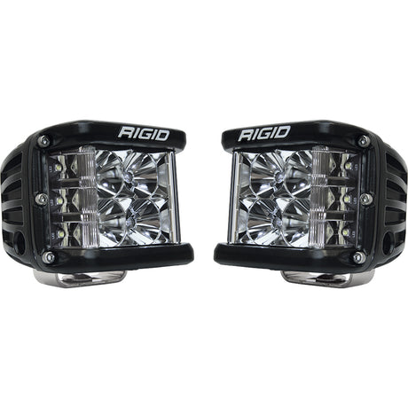 RIGID Industries DSS Series PRO Flood LED Surface Mount  Pair  Black