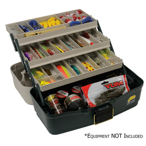 Plano ThreeTray Fixed Compartment Tackle Box