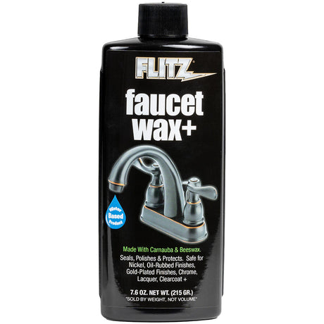 Flitz Faucet Waxx Plus  76oz Bottle