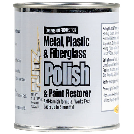 Flitz Metal Plastic  Fiberglass Polish Paste  10lb