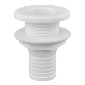 Attwood Plastic ThruHull Fitting  112  White