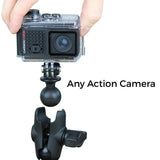 RAM Mount RAM 1 Ball Adapter for GoPro Bases with Short Arm and Action Camera Adapter