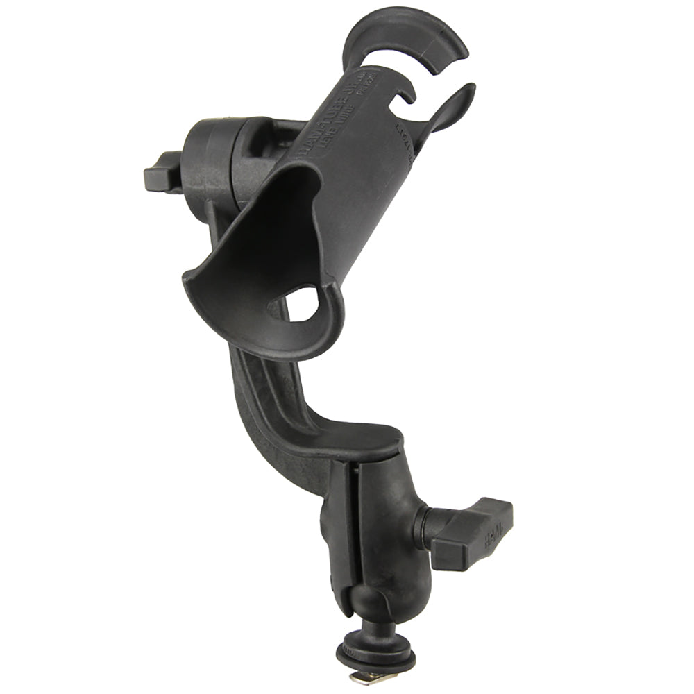 RAM Mount RAM Tube Jr Fishing Rod Holder with RAMROD Revolution RatchetSocket System and Track Ball Base