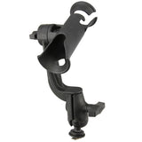 RAM Mount RAM Tube Jr Fishing Rod Holder with RAMROD Revolution RatchetSocket System and Track Ball Base