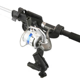 RAM Mount RAMROD 2000 Fishing Rod Holder with RAMROD Revolution RatchetSocket System and Track BallBase