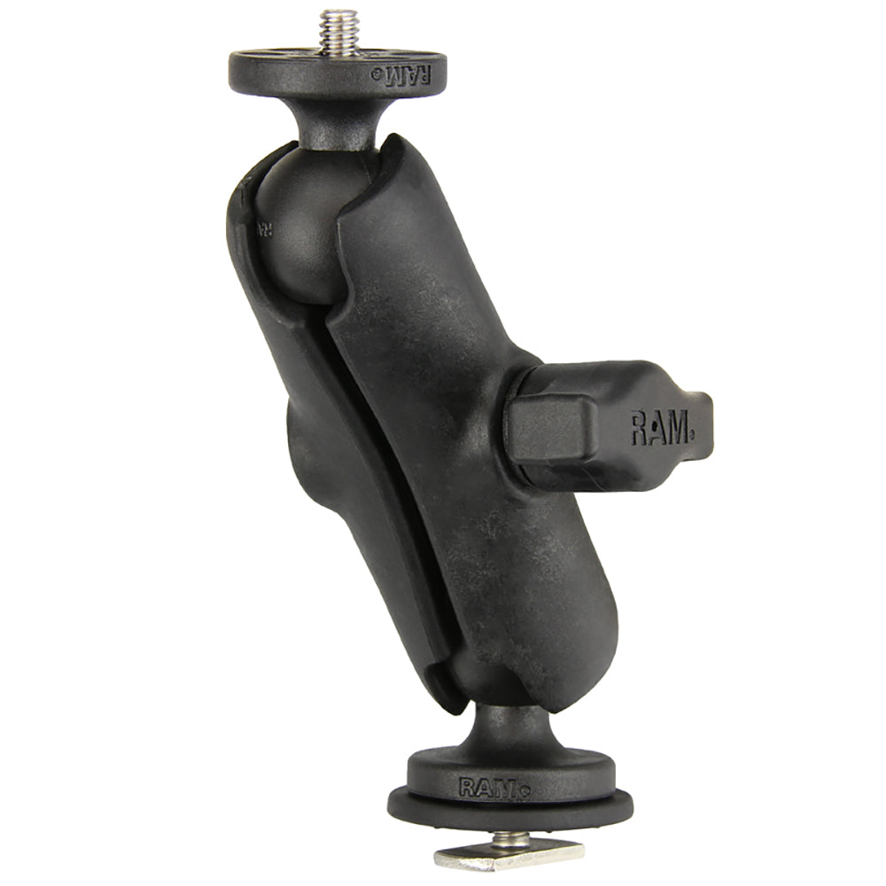 Ram Mount Track Ball Mount with 1420 Threaded Adapter for Action Cameras