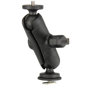 Ram Mount Track Ball Mount with 1420 Threaded Adapter for Action Cameras