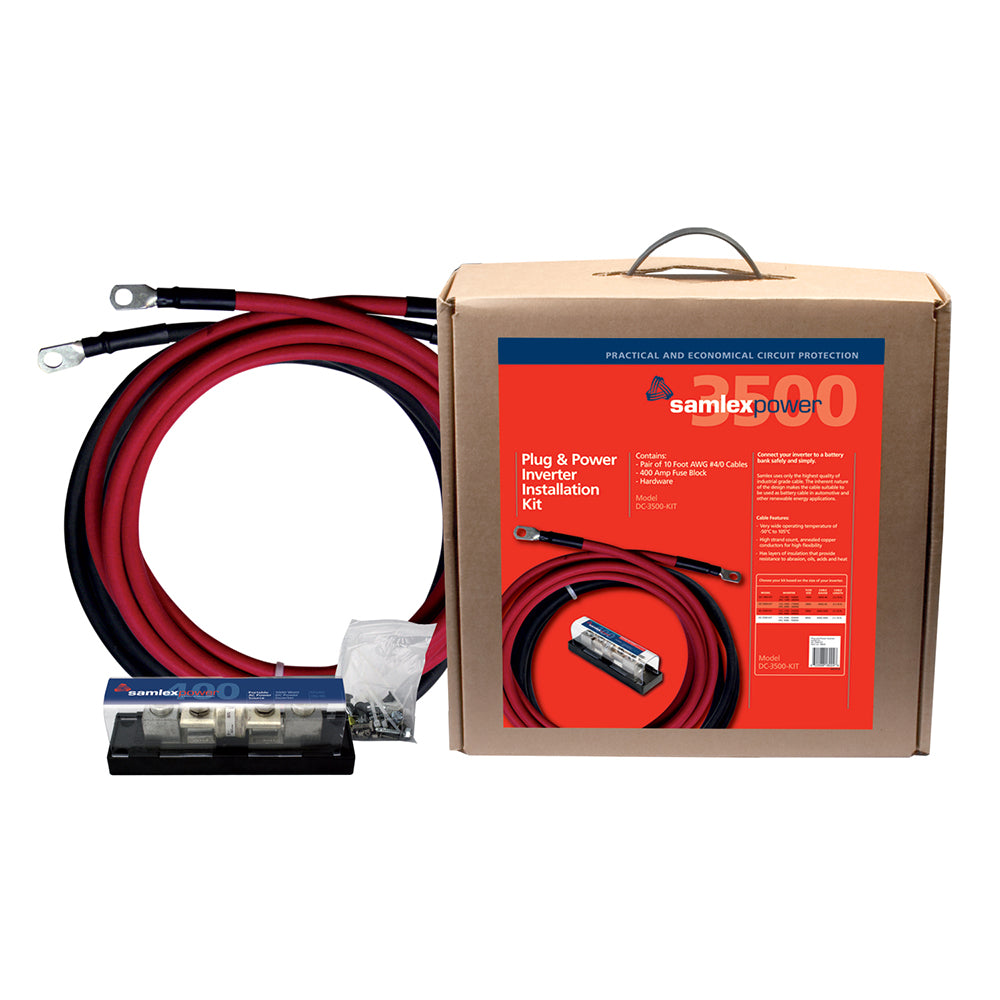 Samlex 400A Inverter Installation Kit f3500W Inverter