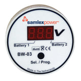 Samlex Dual Battery Monitor  12V or 24V  Auto Detection