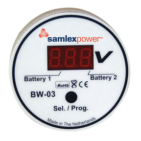 Samlex Dual Battery Monitor  12V or 24V  Auto Detection